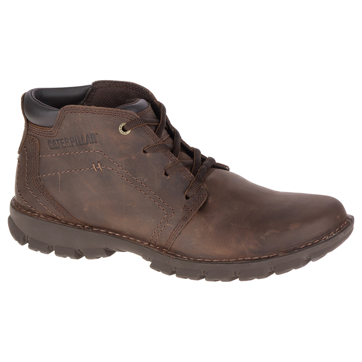 CAT FOOTWEAR - TRANSFORM 2.0 - LEATHER BOOT - DARK BROWN