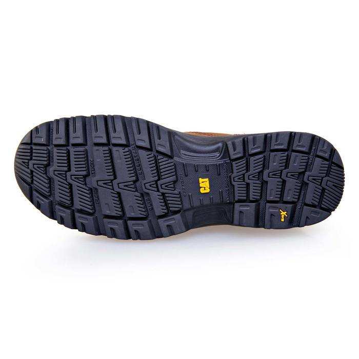 CAT FOOTWEAR PROPANE (NONSTEEL) SAFETY BOOT DARK BROWN