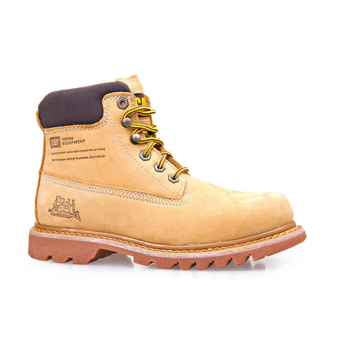 CAT Footwear | Bruiser | Mens Ankle Boot | Honey Nubuck