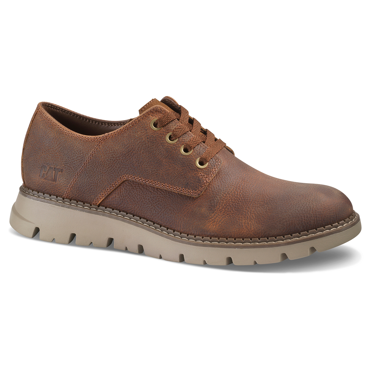 CAT FOOTWEAR UXBRIDGE CASUAL BOOTS BROWN