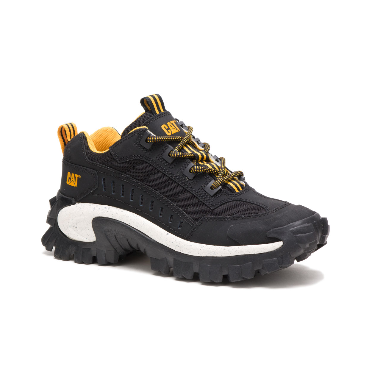 cat footwear intruder black
