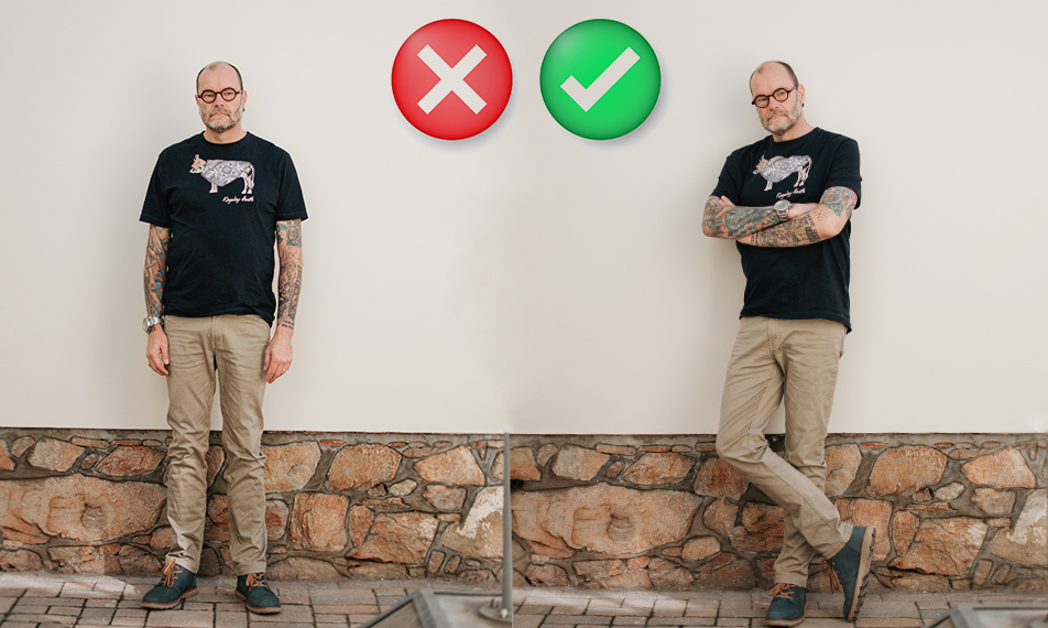 Incorrect Vs Correct Pose