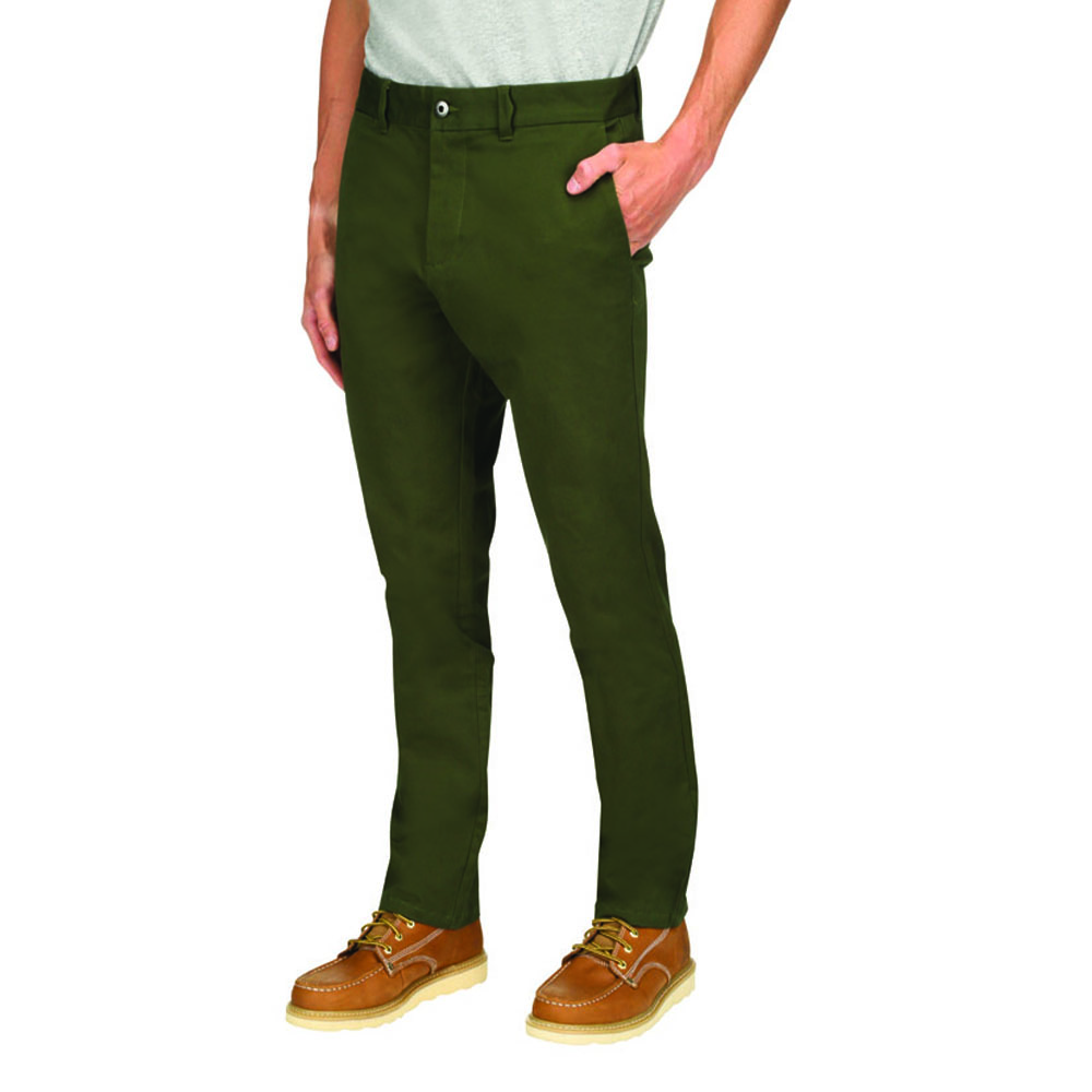 Slim stretch chino - Rifle green - Ca - pants - CAT Footwear