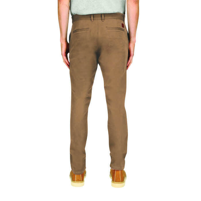 Ash & Erie Smoke Grey Lightweight Stretch Chinos for Short Men