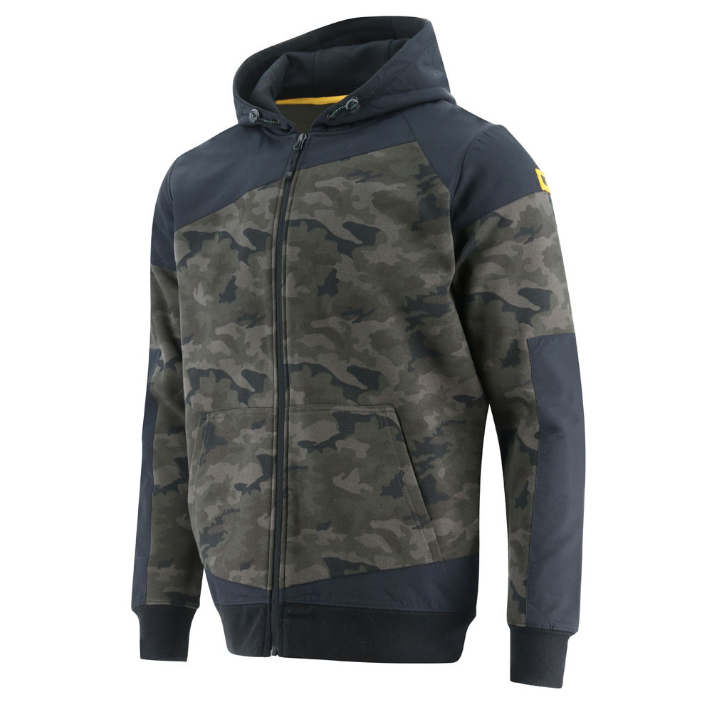 Trade Full Zip Sweatshirt Night Camo CAT Apparel