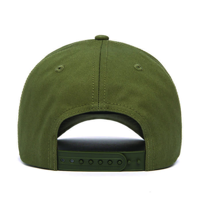 Cat logo silicone patch hat - Dusty olive - Ch - unit - CAT Footwear