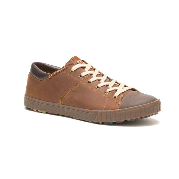 CAT Footwear Passport Rubber Cap Unisex Sneaker Brown Sugar