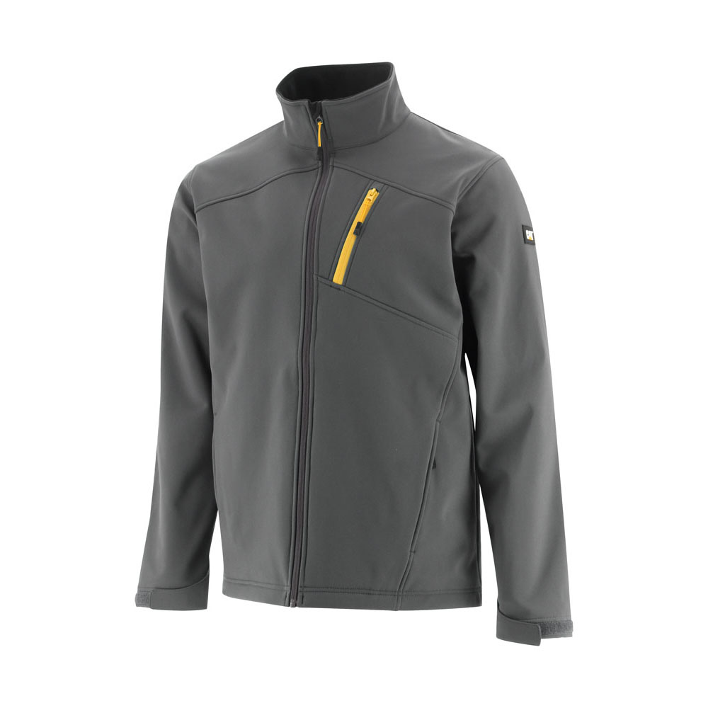 Essential softshell jacket Dark shadows Cw tops CAT Footwear