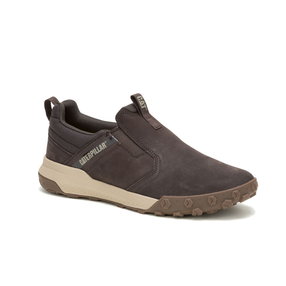 Hex ready slip on Coffee bean Cf mens CAT Footwear
