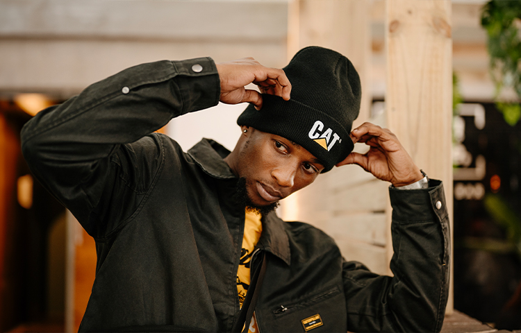 Cat Label Cuff Beanie Cat Label Cuff Beanie